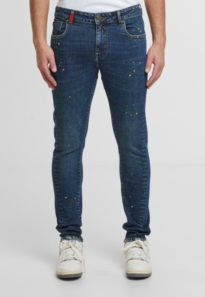RAUL - Slim fit jeans - raw sand blue