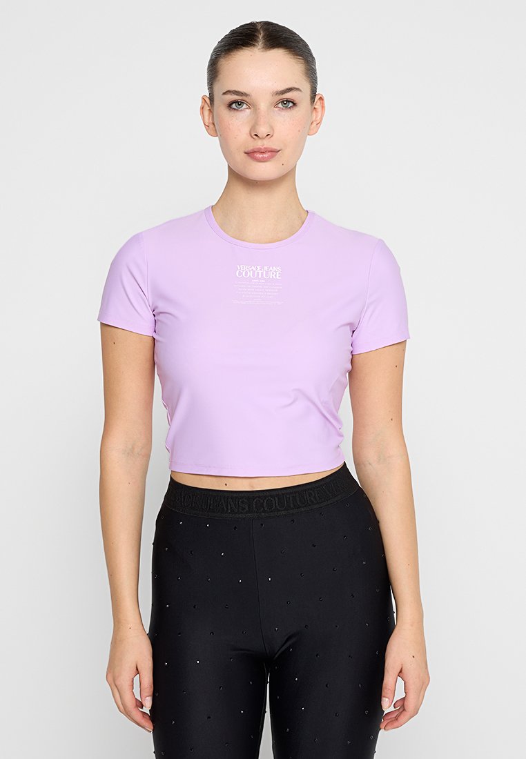 Versace Jeans Couture T-shirt print paars Versace Jeans Couture T-shirt print paars