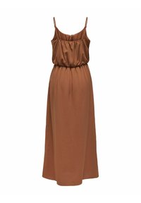 ONLY NORMAL GESCHNITTEN  - Maxi ruha - mocha bisque