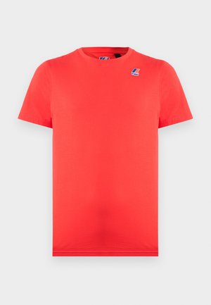 LE VRAI LEONIDE UNISEX - Pamata T-krekls - red poppy