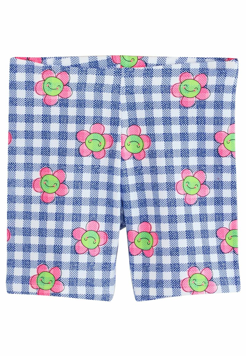 Next - REGULAR FIT - Short de sport - blue gingham flower, Agrandir