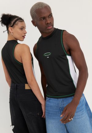 UNISEX - Toppi - black/green