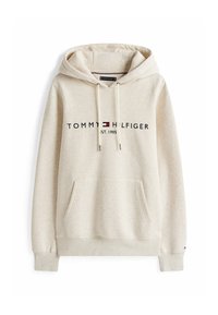 LOGO HOODY - Hoodie - heathered oatmilk