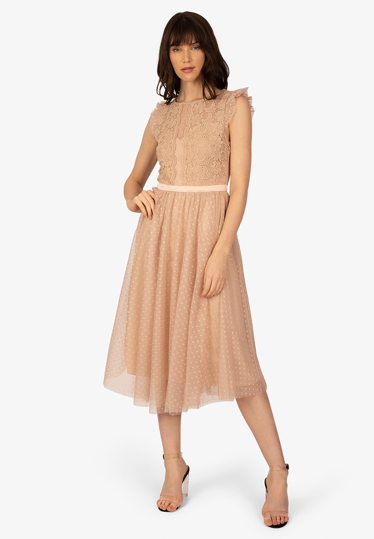 Apart Cocktailjurk beige Apart Cocktailjurk beige