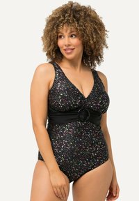 Ulla Popken SPARKLING RING - Costume da bagno - black