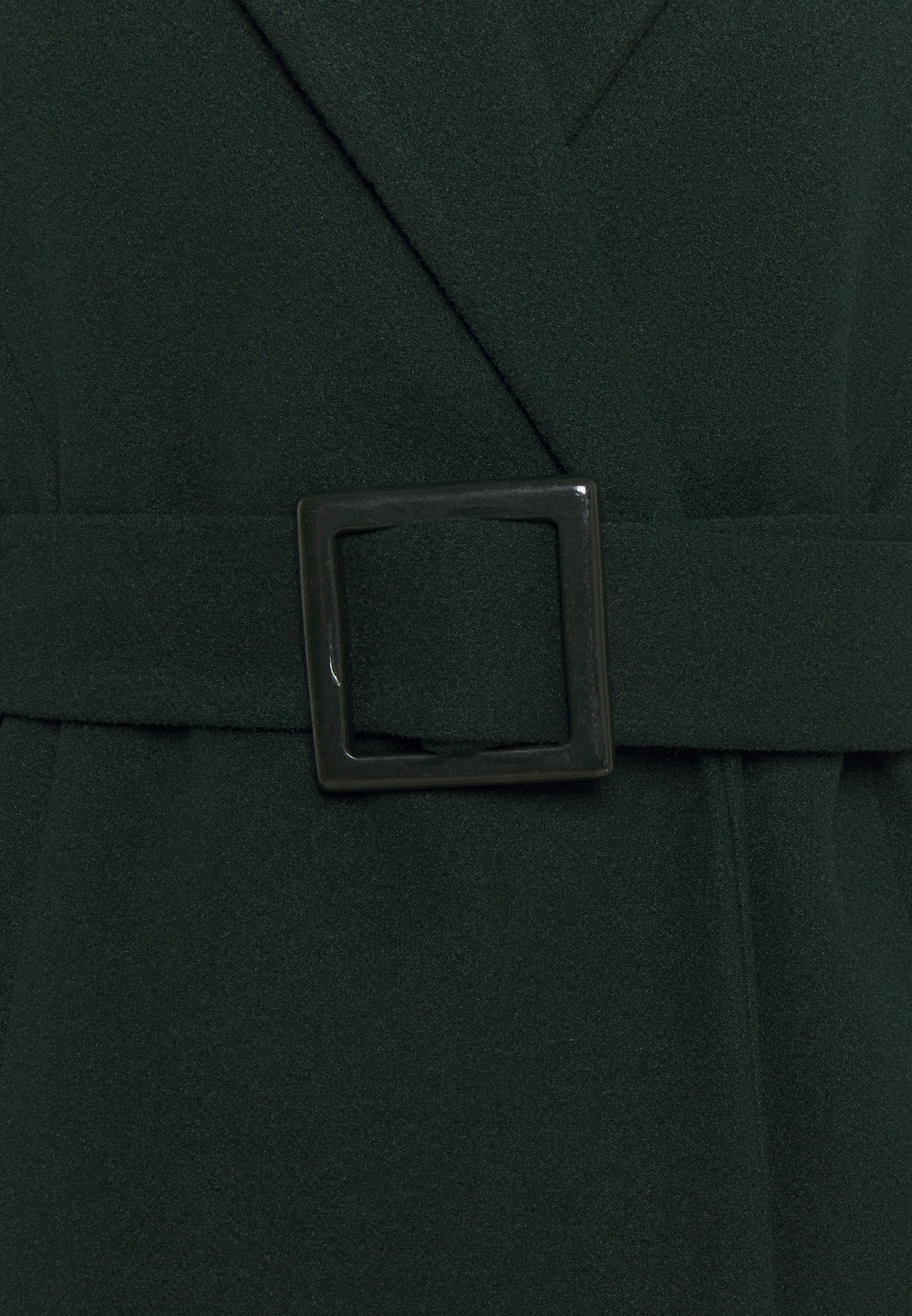 green belted wrap coat