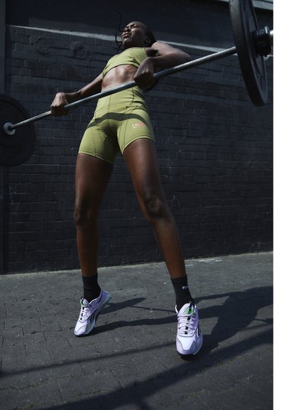 7 DAYS Active PANELLED BIKE SHORTS - Κολάν - capulet olive