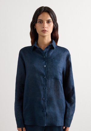 Intimissimi, THE PURE PLAIN-WEAVE - Overhemdblouse - sailor blue