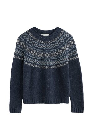 Seasalt Cornwall, Pullover - blue - shingle bay maritime mix