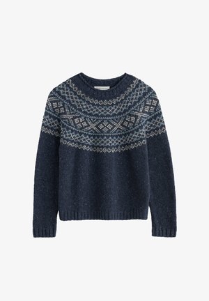 Seasalt Cornwall, Pullover - blue - shingle bay maritime mix