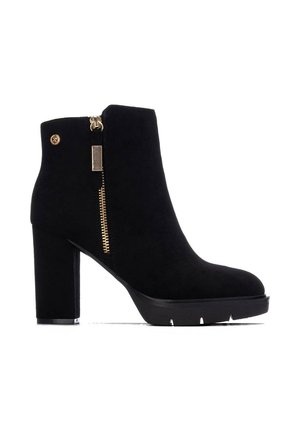 XTI BOTIN DE MUJER CON TACÓN - Stivaletti con tacco - black