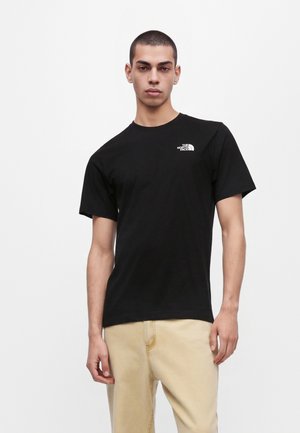 The North Face, GRANITIC ROCK SHORT SLEEVE TEE GRAPHIC - Тениска с щампа - black