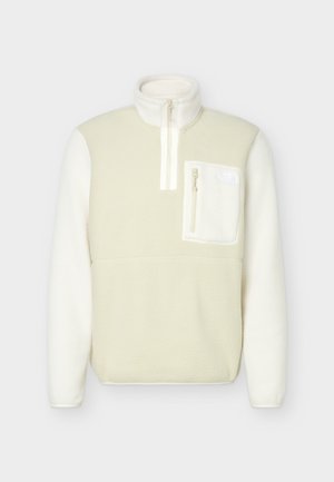 The North Face, YUMIORI 1/4 ZIP - Suéter de forro polar - desert stone/white dune