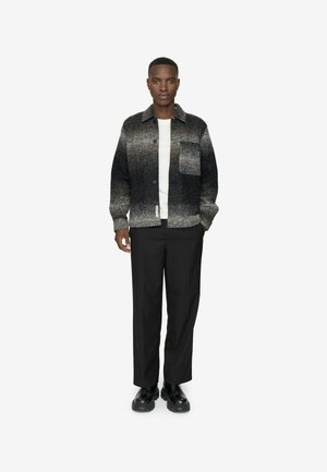 CHANDLER  - Tunn jacka - m dark grey melange