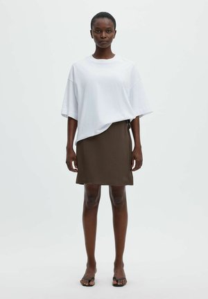 Selected, MINI SKIRT WRAP - Jupe trapèze - delicioso