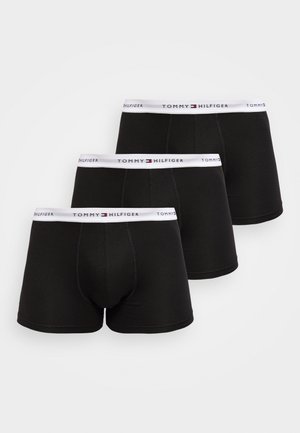 Tommy Hilfiger, SIGNATURE TRUNK 3 PACK - Kitsad bokserid - black