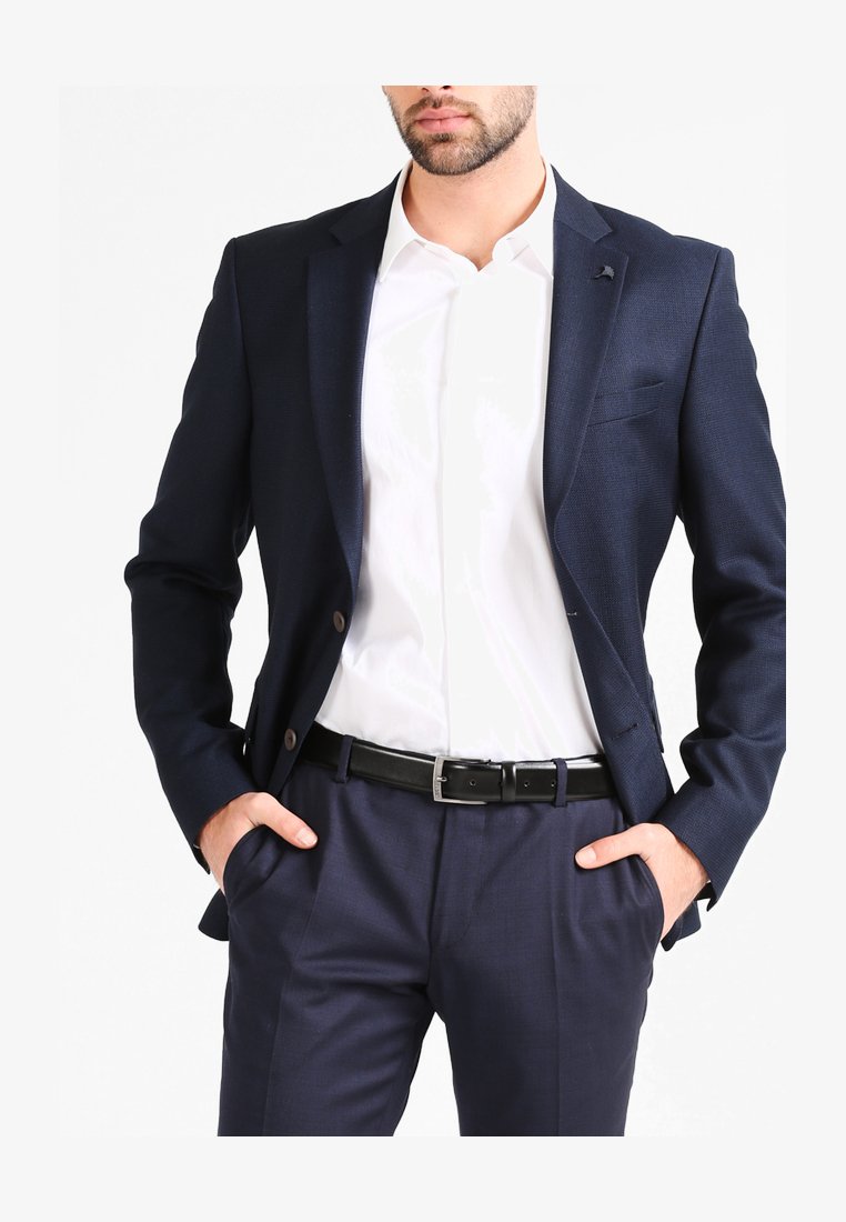 Joop! Cintura Uomo In Pelle Reversibile - Larghezza 3,5 Cm - Elegante E Versatile