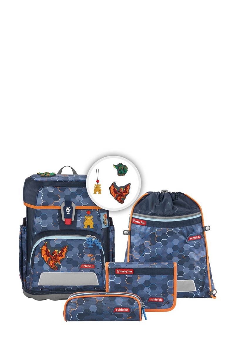 Step by Step CLOUD-SET 5TLG - Cartable d'école - eldrador creatures® lava dragon