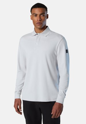 Langarmshirt - micro chip grey