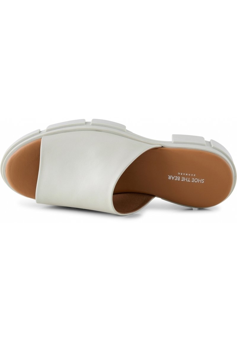 Damen Sneaker | Shoe The Bear Pantolette hoch grauweiß/weiß - AM31503 Damen Sneaker | Shoe The Bear Pantolette hoch grauweiß/weiß - AM31503