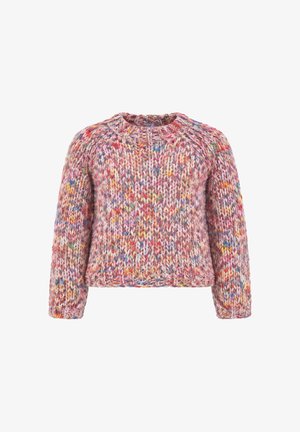 Rich & Royal, RICH & ROYAL PULLOVER - Svetrík - mandarina