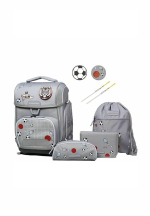 ANNA MARIA DAMM X ERGOLITE SET 6-TEILIG - Schulranzen Set - grey
