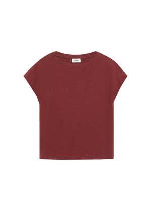 s.Oliver, T-SHIRT - T-Shirt basic - bordeaux
