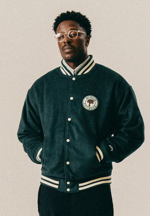 VARSITY JACKET - Bombertakki - darkest spruce