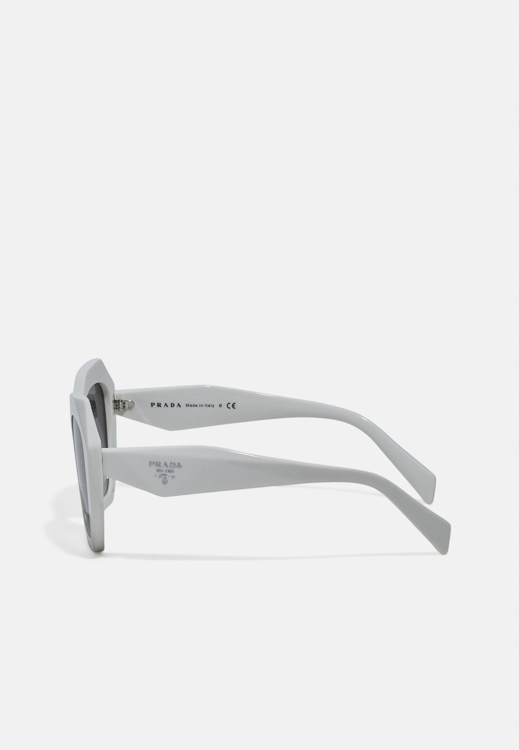 prada glasses white