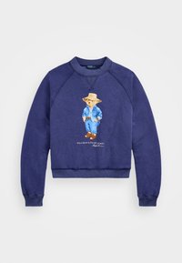 POLO BEAR OVERSIZE FLEECE CREWNECK - Sweater - dark blue