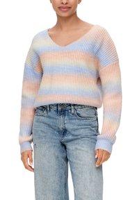 QS Strickpullover - salmon
