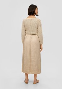 s.Oliver BLACK LABEL Maxirok - beige