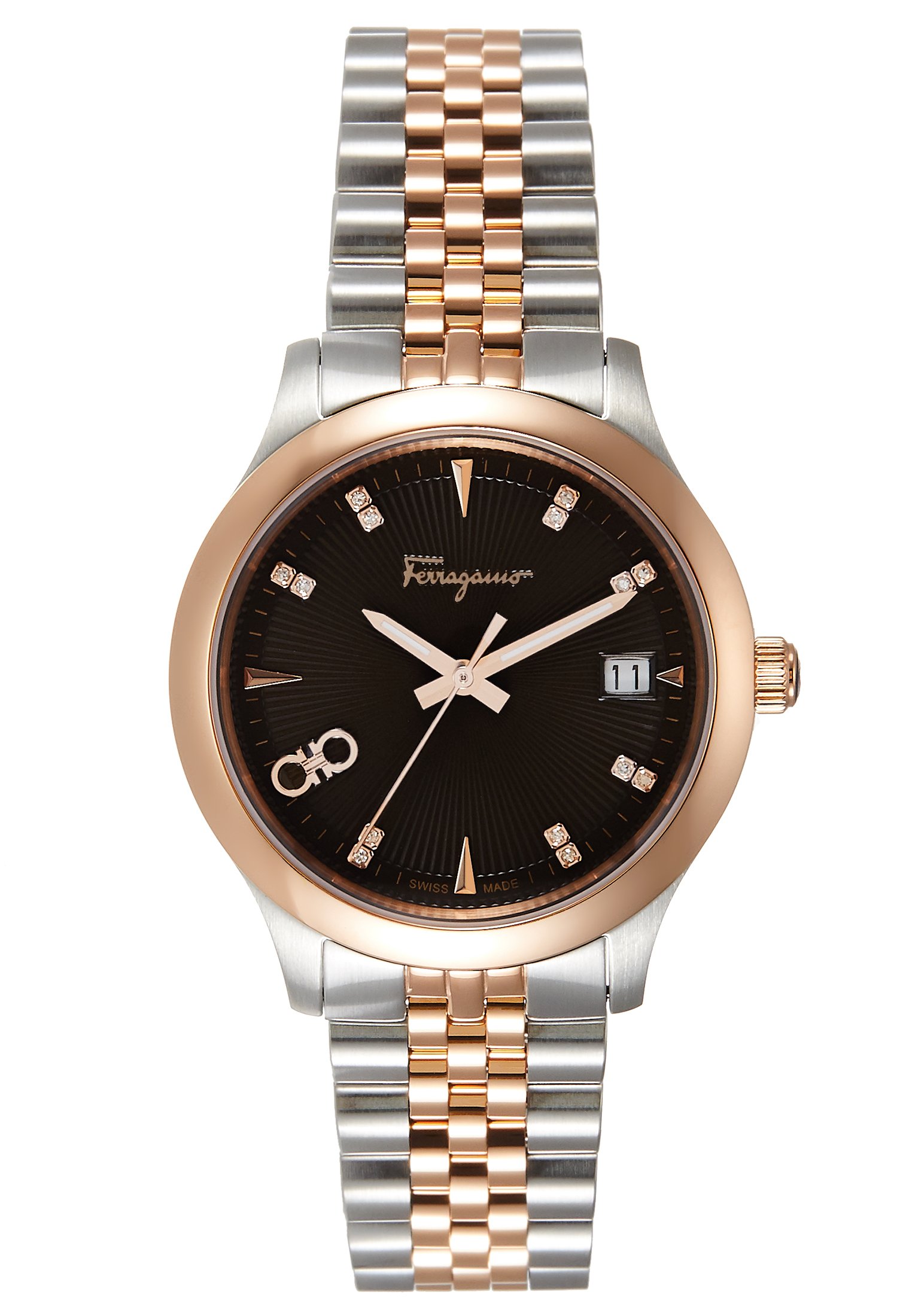 Salvatore Ferragamo Horloge - silver-coloured/zilverkleurig - Zalando.nl