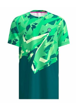 T-Shirt sport - dunkelgrün grün