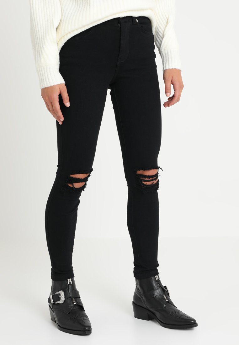 Dr.Denim Petite LEXY - Jeans Skinny Fit - black