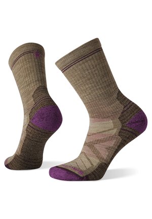 HIKE LIGHT CUSHION CREW - Chaussettes de sport - brown