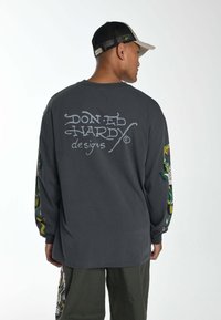 Ed Hardy TRUE-TILL-SNAKE LONG SLEEVE - Långärmad tröja - black