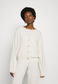 Lounge Nine ANDY CARDIGAN - Casaco de malha - moonbeam
