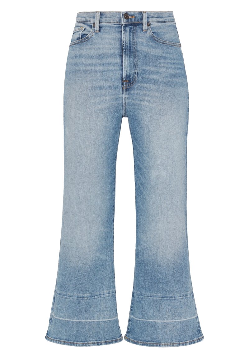 7 For All Mankind Flared Jeans lichtblauw