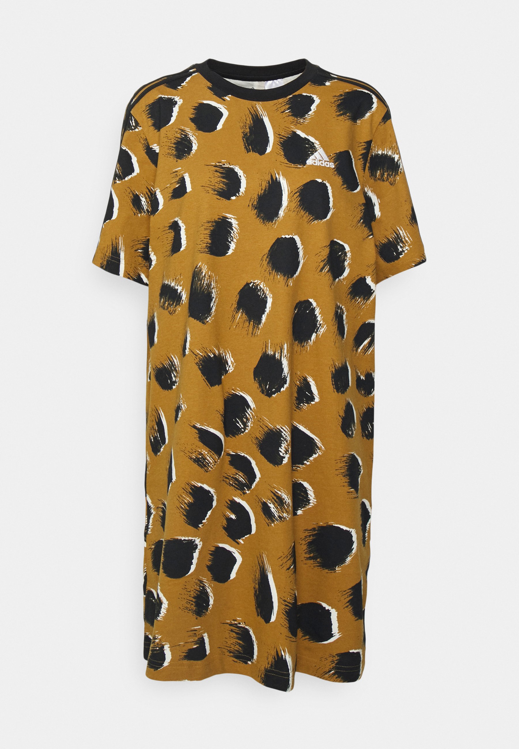 Multicolor t-shirt dress