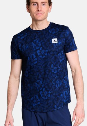 SAYSKY FLOWER COMBAT - T-Shirt sport - blue aop