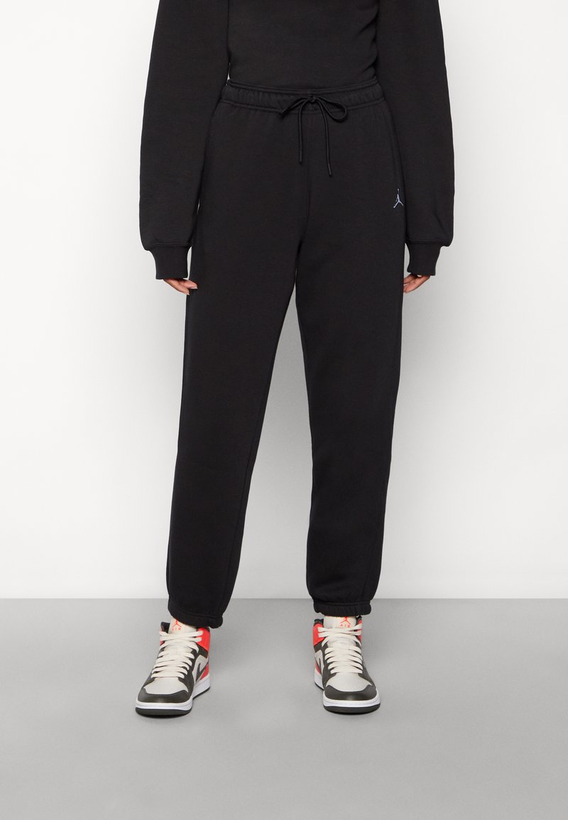 Jordan - W J FLIGHT FLC PANT CORE - Treniņtērpa apakšdaļas - black, Palielināt