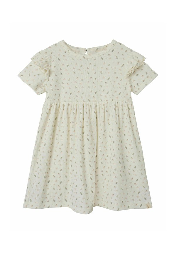 KURZARM - Jerseykleid - coconut milk