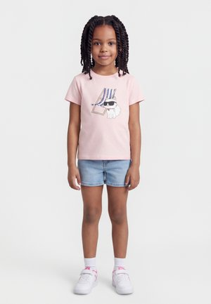 Tricou cu imprimeu - pink