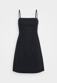 ALINE MINI DRESS - Vapaa-ajan mekko - true black