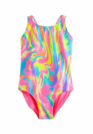 REGULAR FIT - Badpak - multi bright abstract print