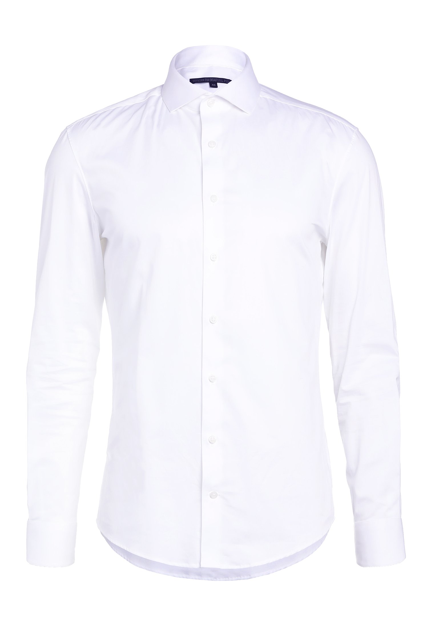 DRYKORN ELIAS Finskjorte white Zalando.no DRYKORN ELIAS - Finskjorte - black