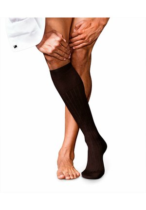 No. 2 Finest Cashmere Knee-High - Kniestrümpfe - brown