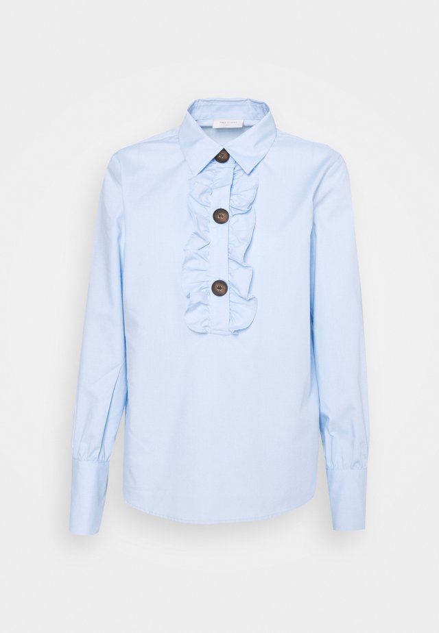 FLYNN FLOUNCE - Pusero - chambray blue