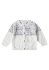 Stellou & friends MIT NORWEGER - Strickjacke - weiß